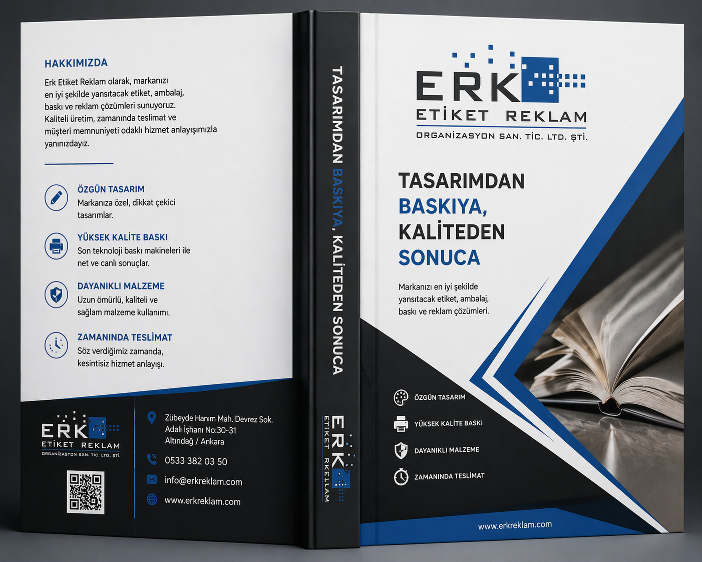 Kurumsal broşür ve katalog baskı